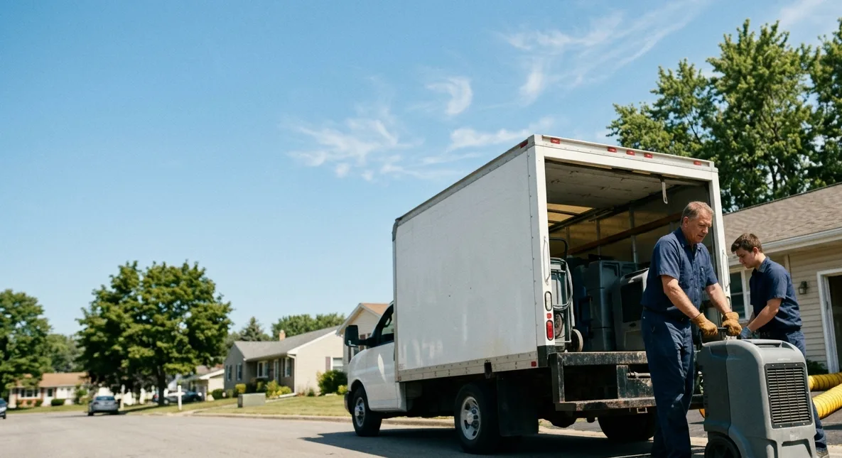Water Damage Cleanup in Utica, OH near me
